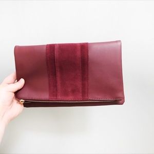 Fold over clutch
